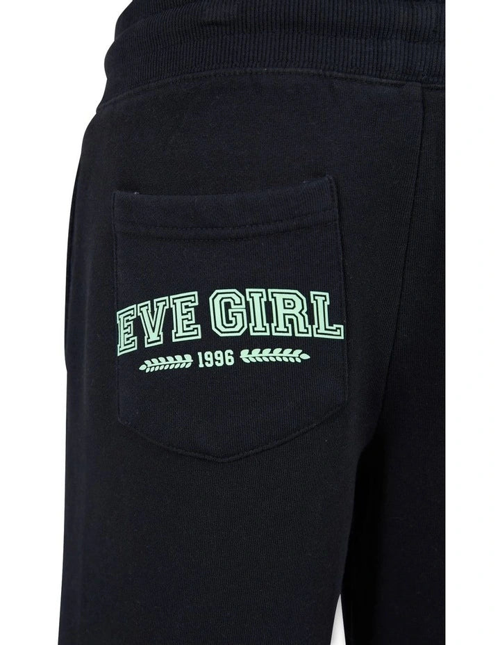 Academy Flare Track Pant - Black