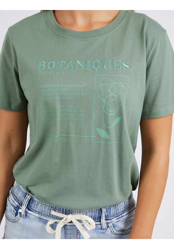 Botaniques Tee- Moss Green