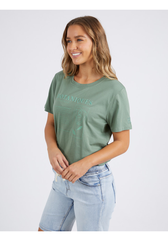 Botaniques Tee- Moss Green