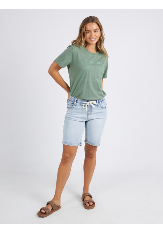 Botaniques Tee- Moss Green