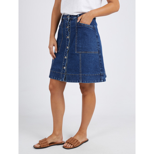 Nolan Skirt Dark Blue