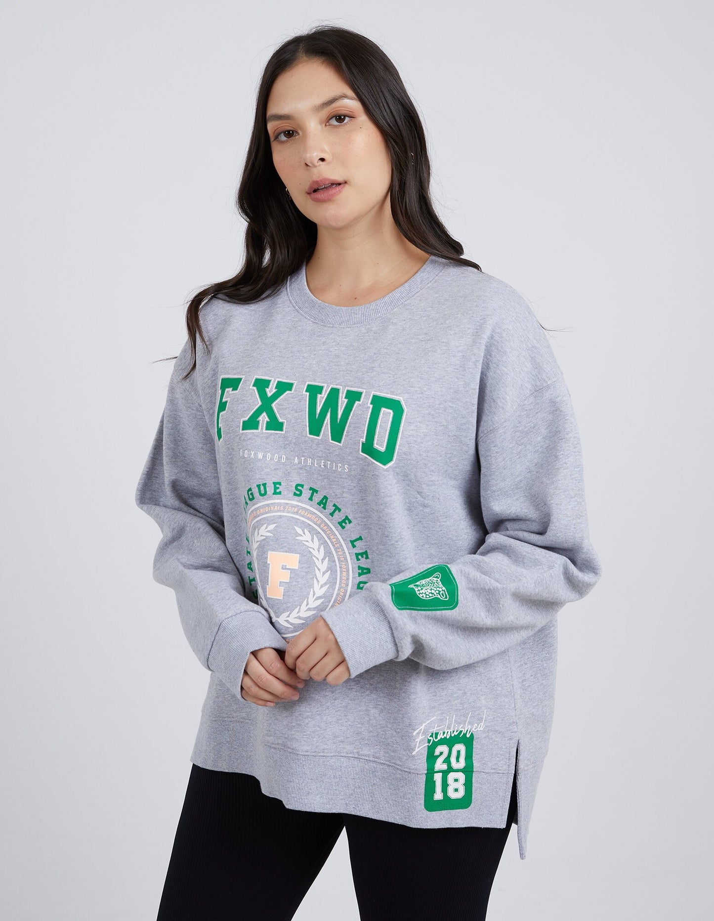 Get There Crew- Grey Marle