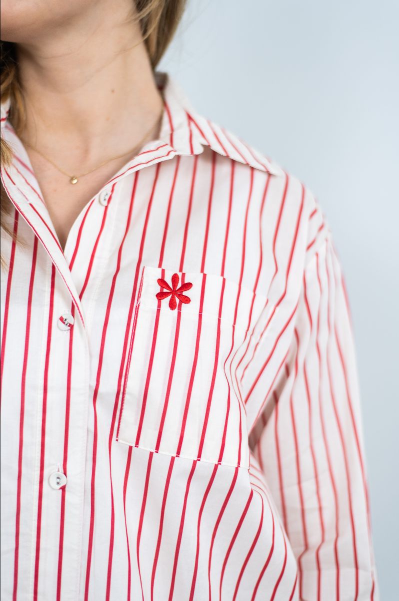 Red Stripe Shirt
