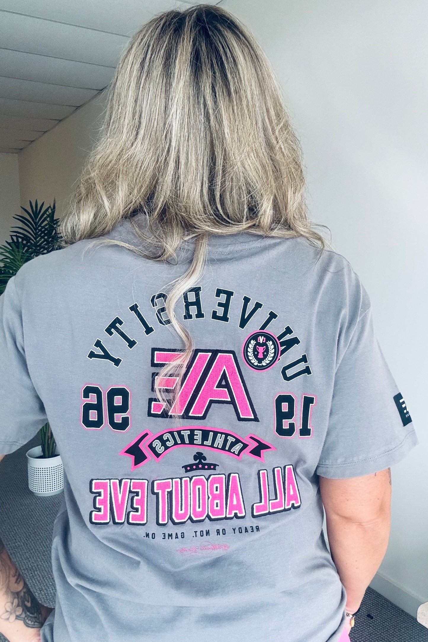 Drew Athletics Tee- Charcoal