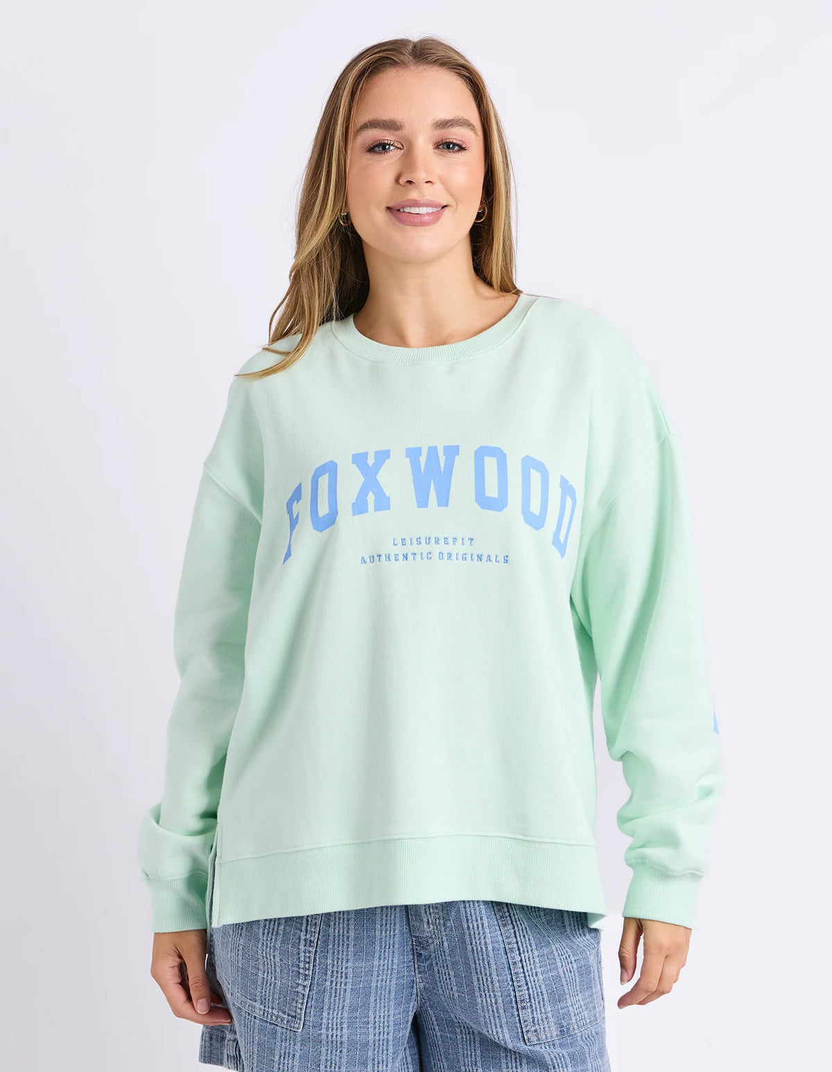 Interval Crew- Mint/Bluebell