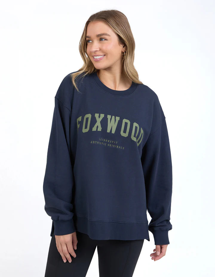Interval Crew- Navy