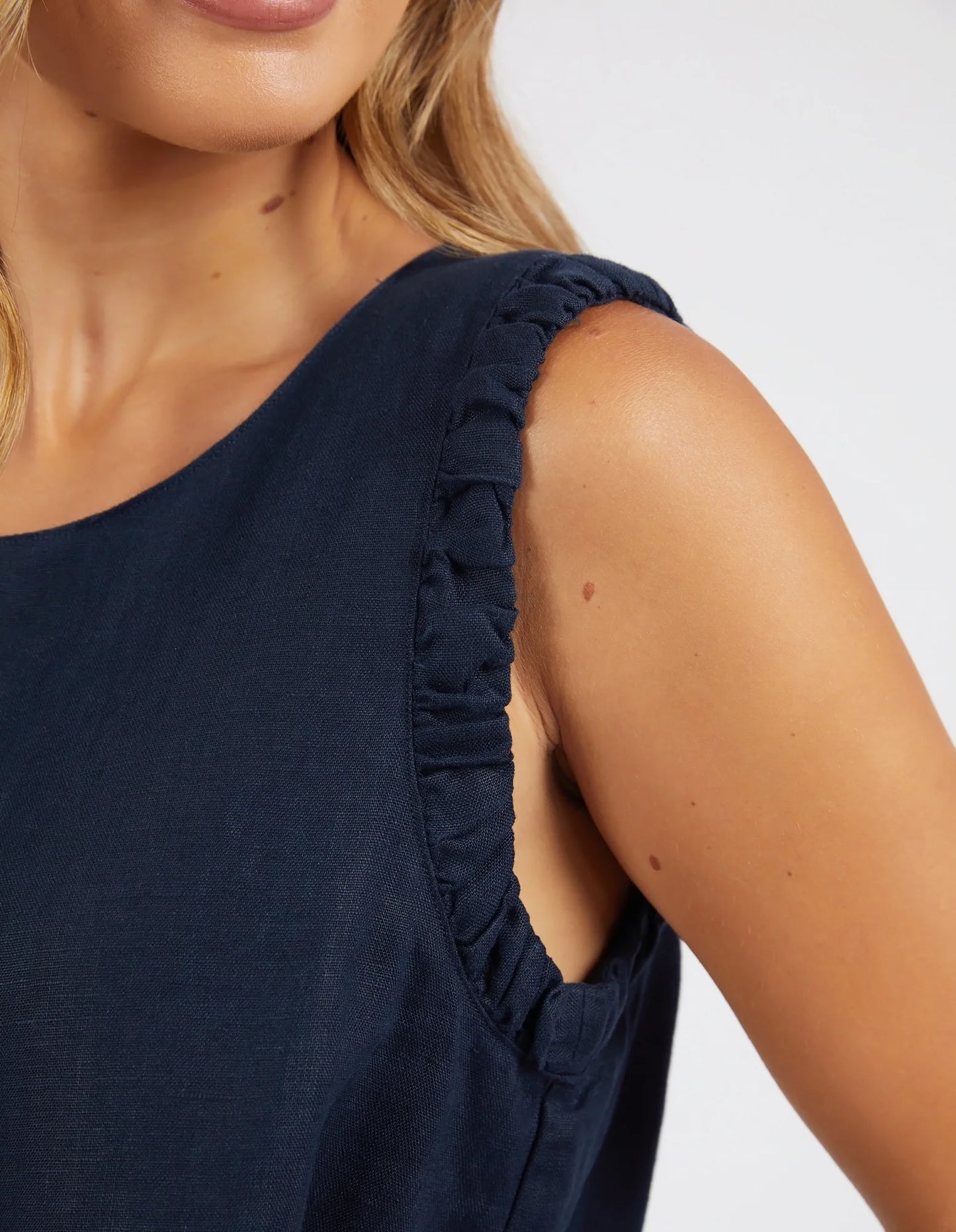 Bastia Dress- Navy