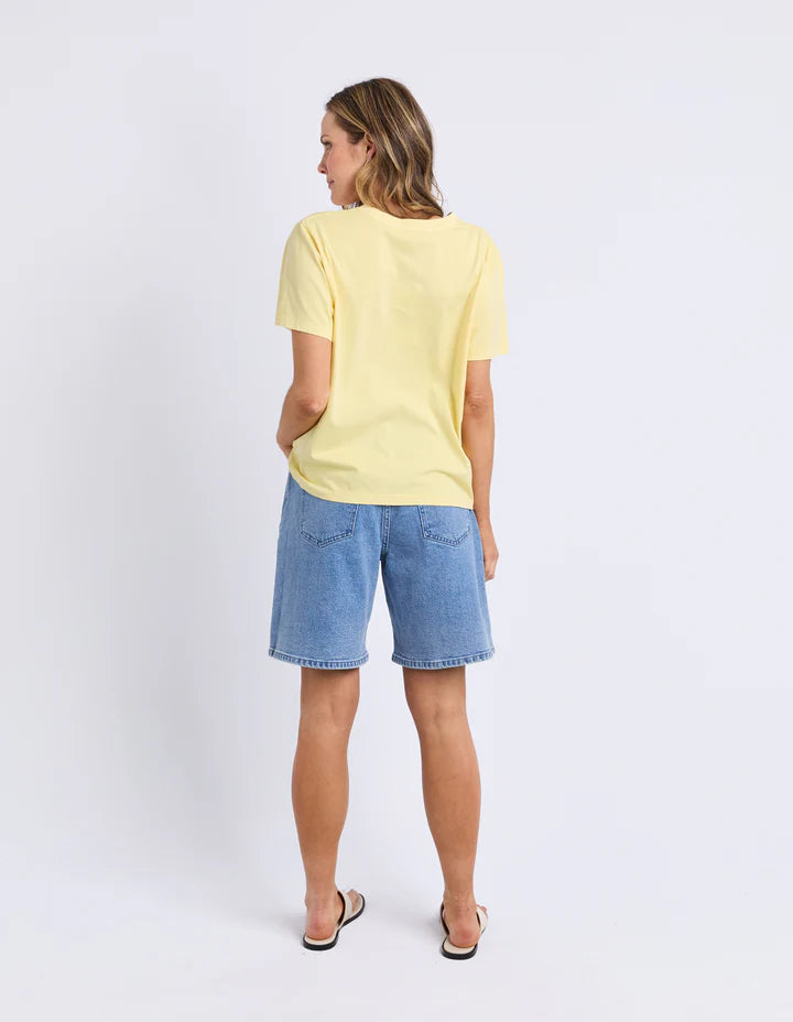 Sunny Days Tee- Lemon