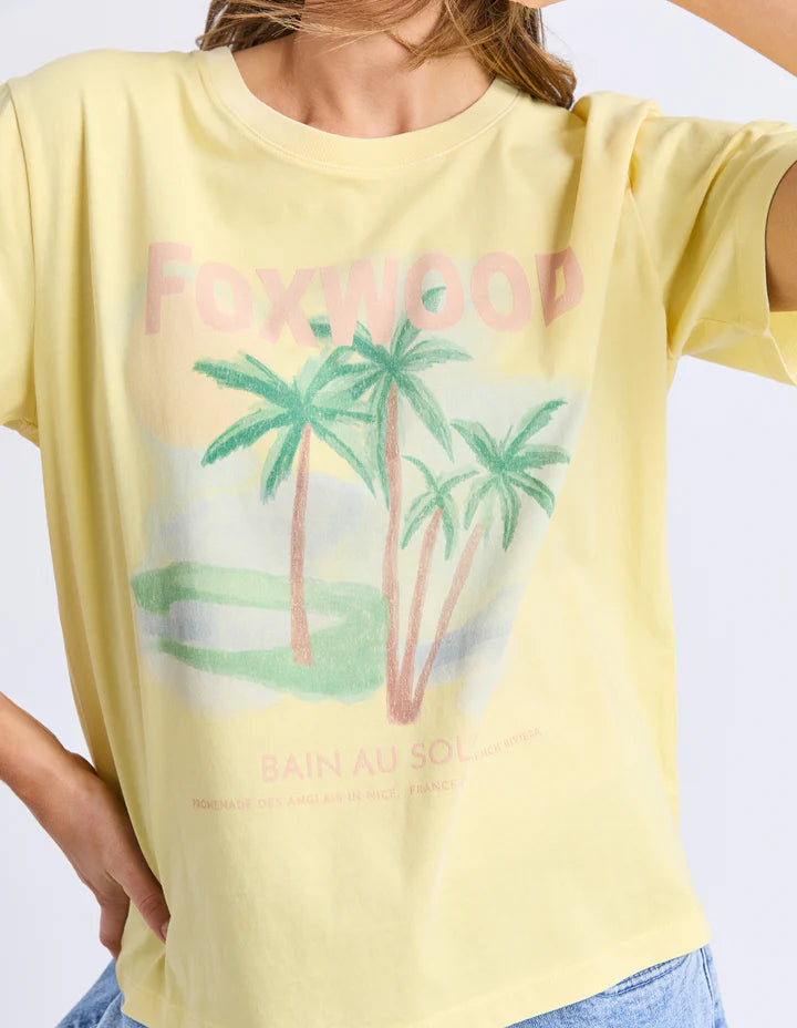 Sunny Days Tee- Lemon