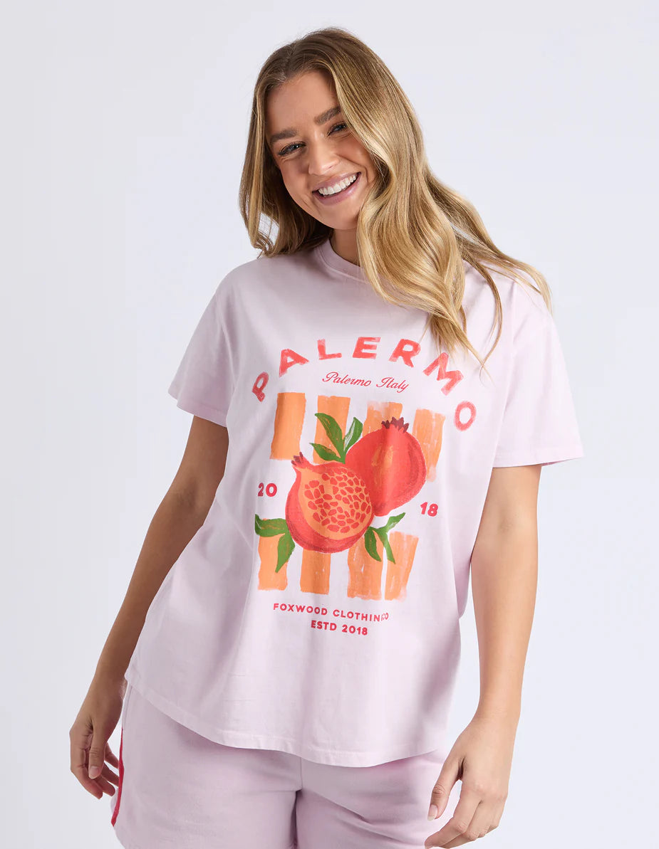 Palermo Tee- Lavender Pink