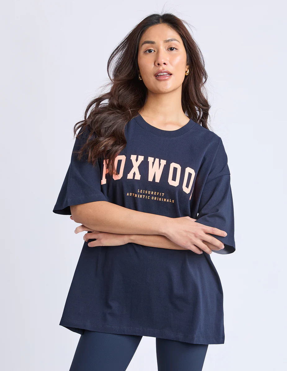 Interval Tee- Navy