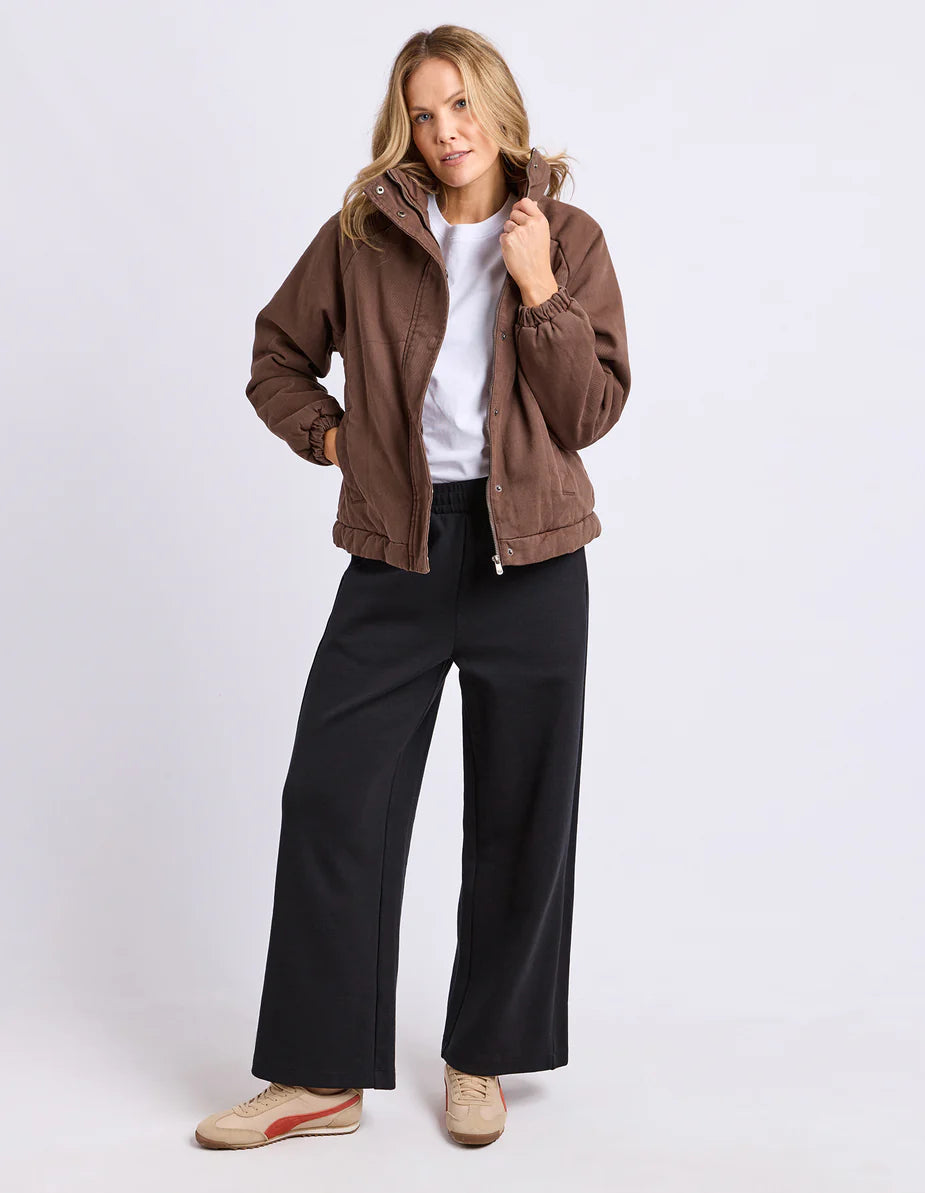 Rosalee Denim Jacket - Brown