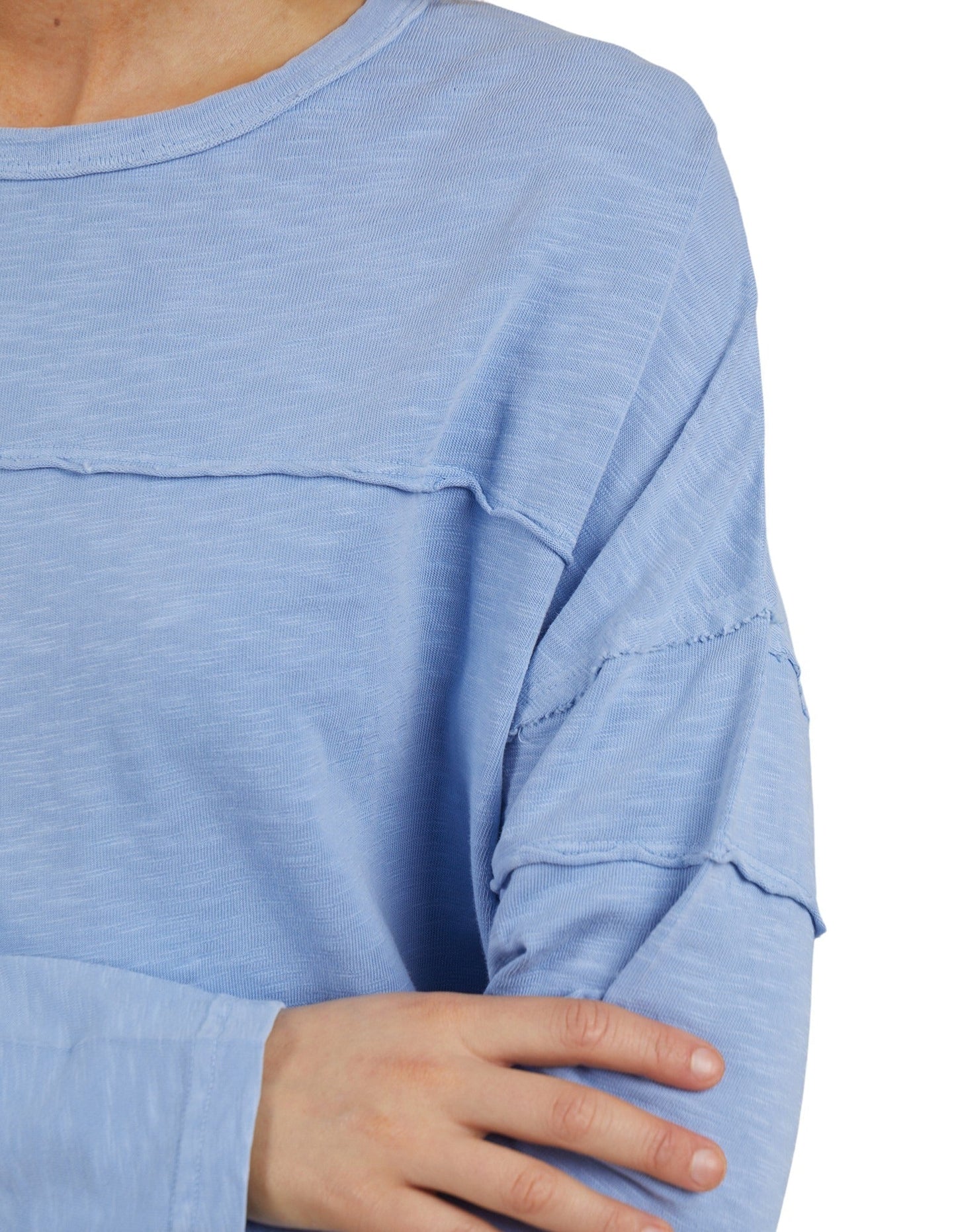 Jayne Throw On Fleece - Cornet Blue