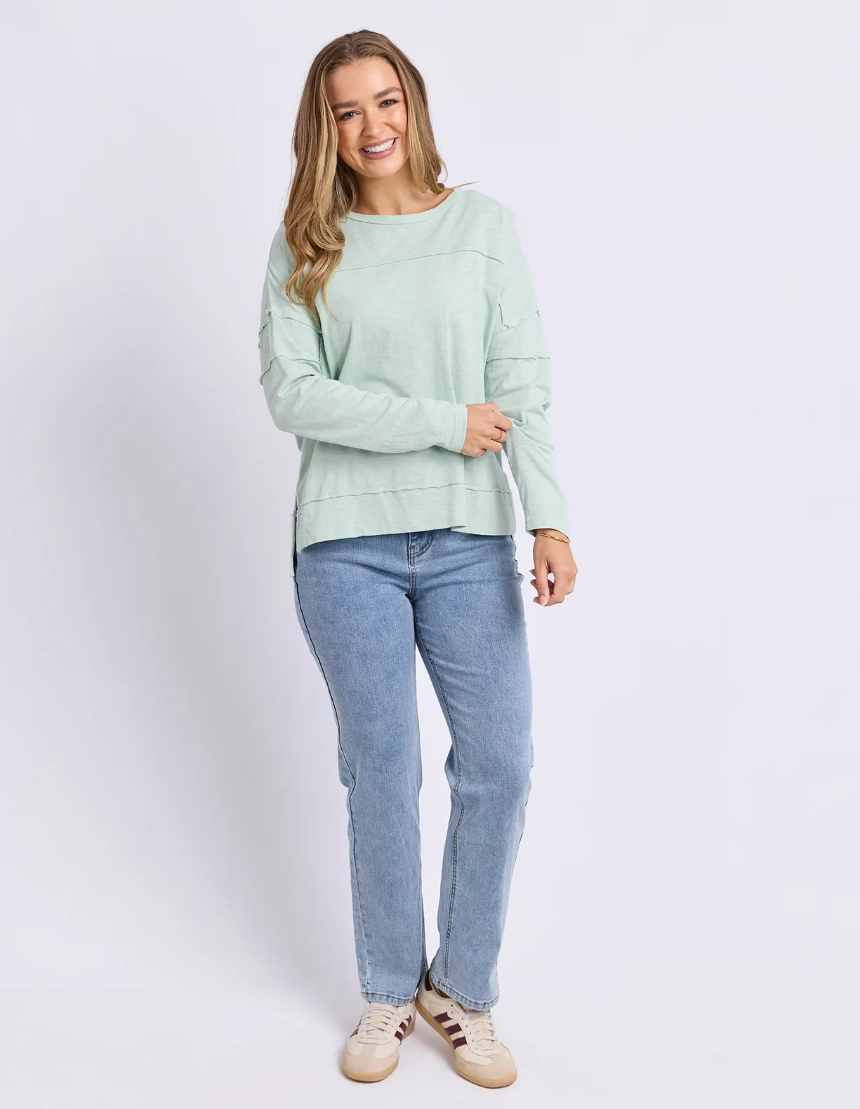 Jayne Throw On- Subdued mint