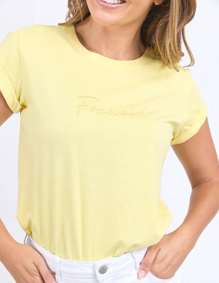 Signature Tee - Lemon