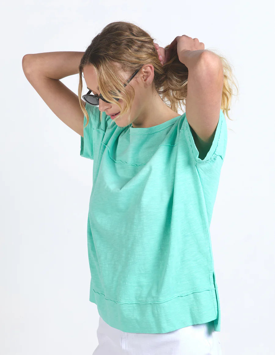 Allison Tee- Neon Mint