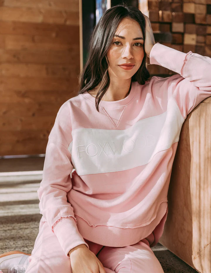 Simplified Tonal Crew- Blossom