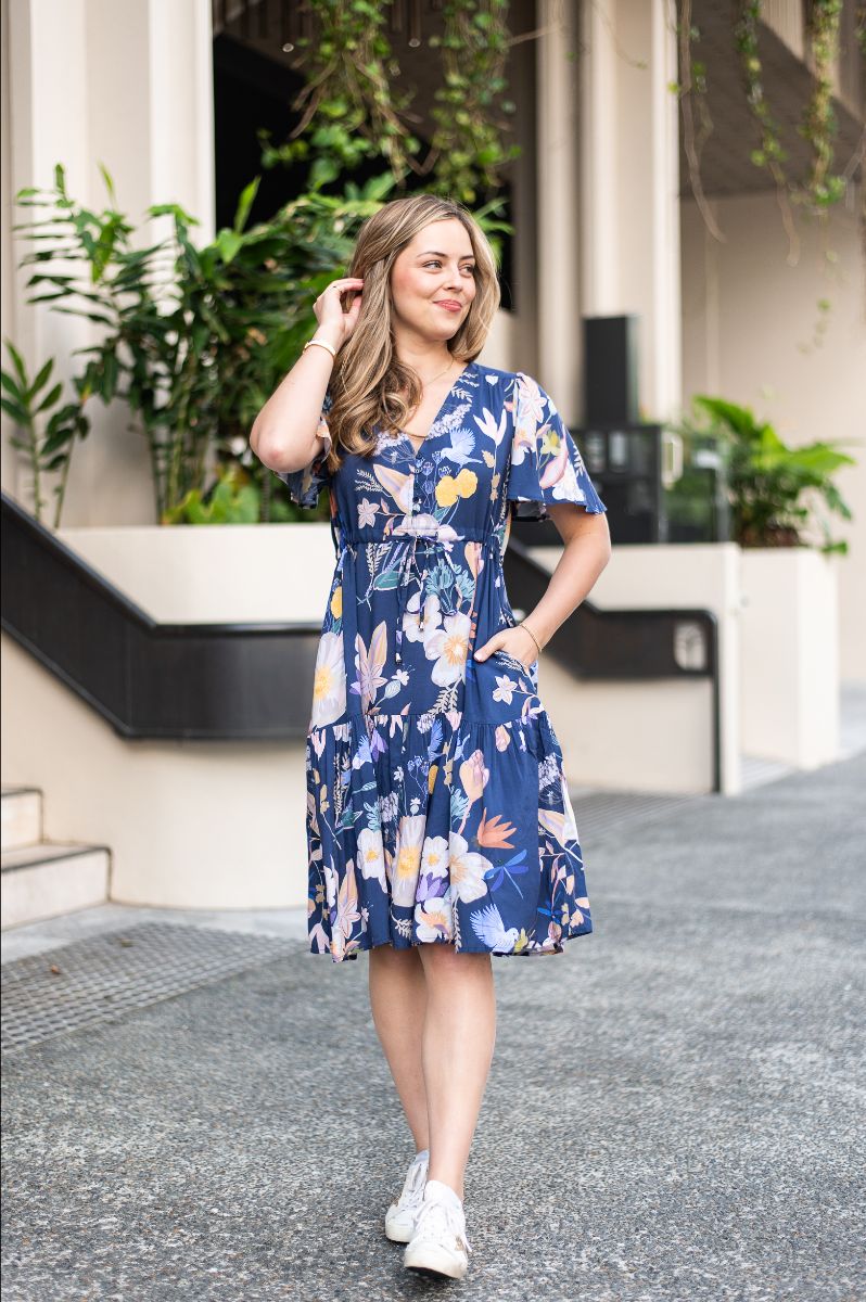 Navy Nights Dress
