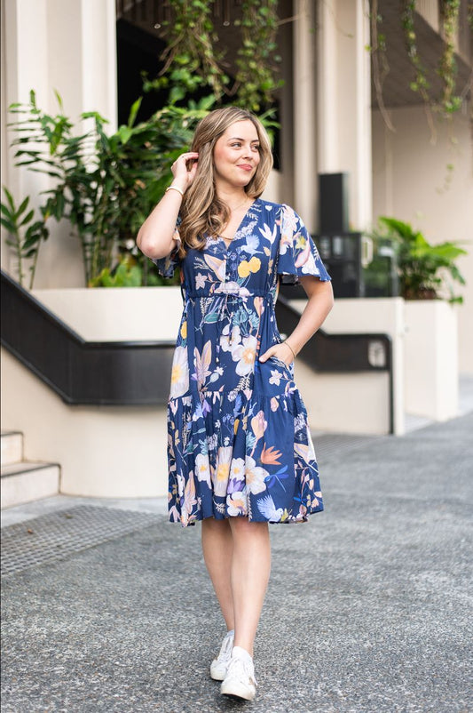 Navy Nights Dress