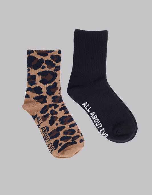 Jordan Leopard Socks - 2 Pack