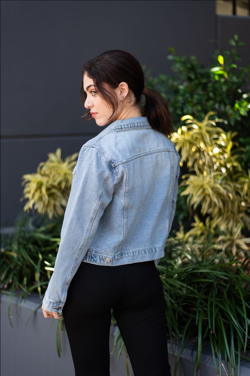 Denim Jacket- Blue Wash