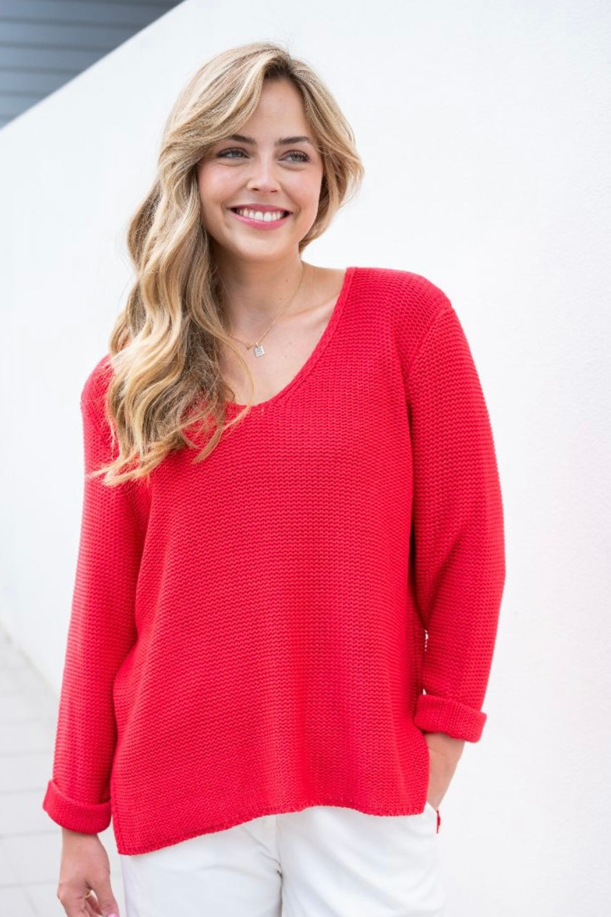 Cindy Knit - Red