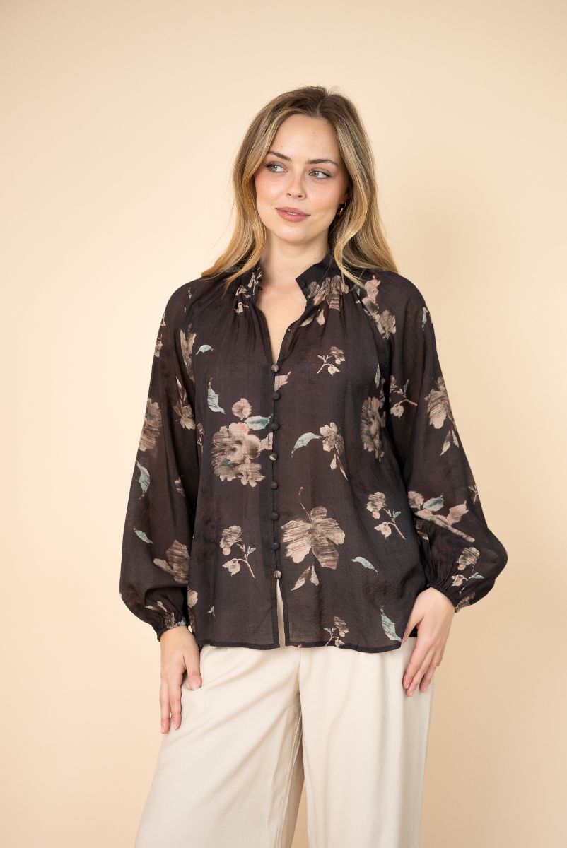 Grounded Shirt- Chocolate