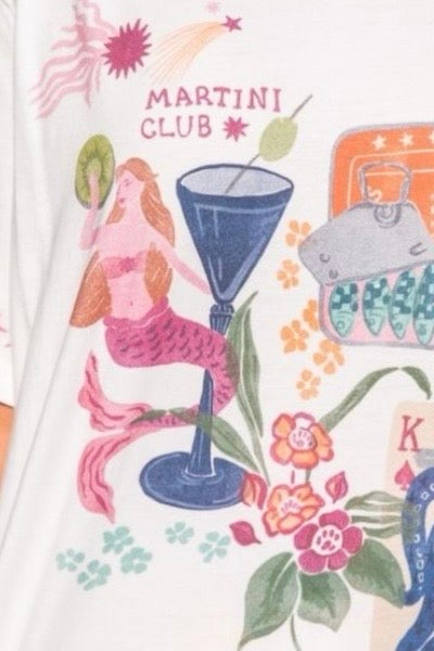 Martini Club Tee