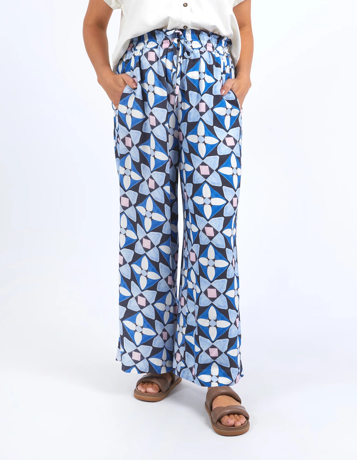Painted Tile Pant- Geo