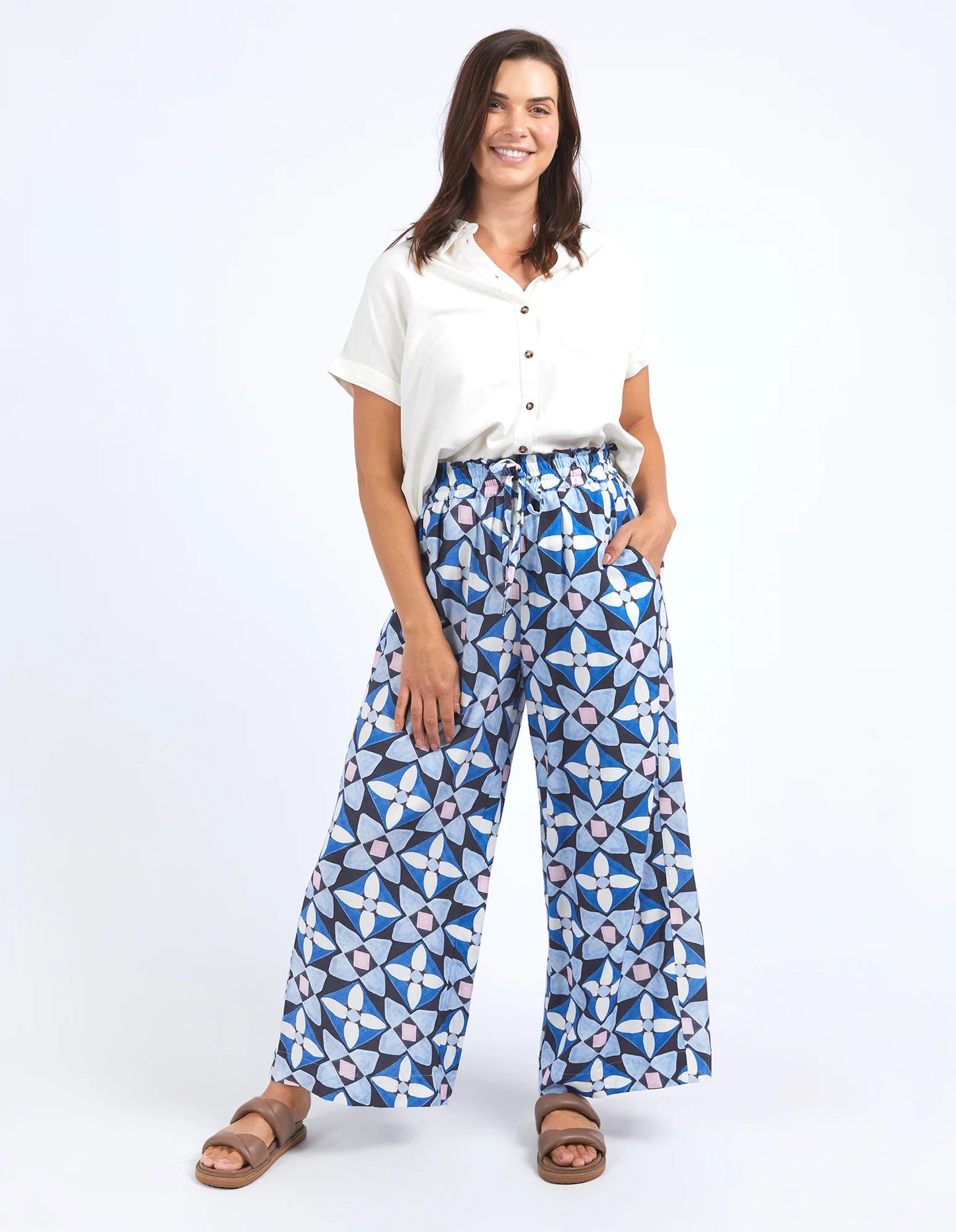 Painted Tile Pant- Geo