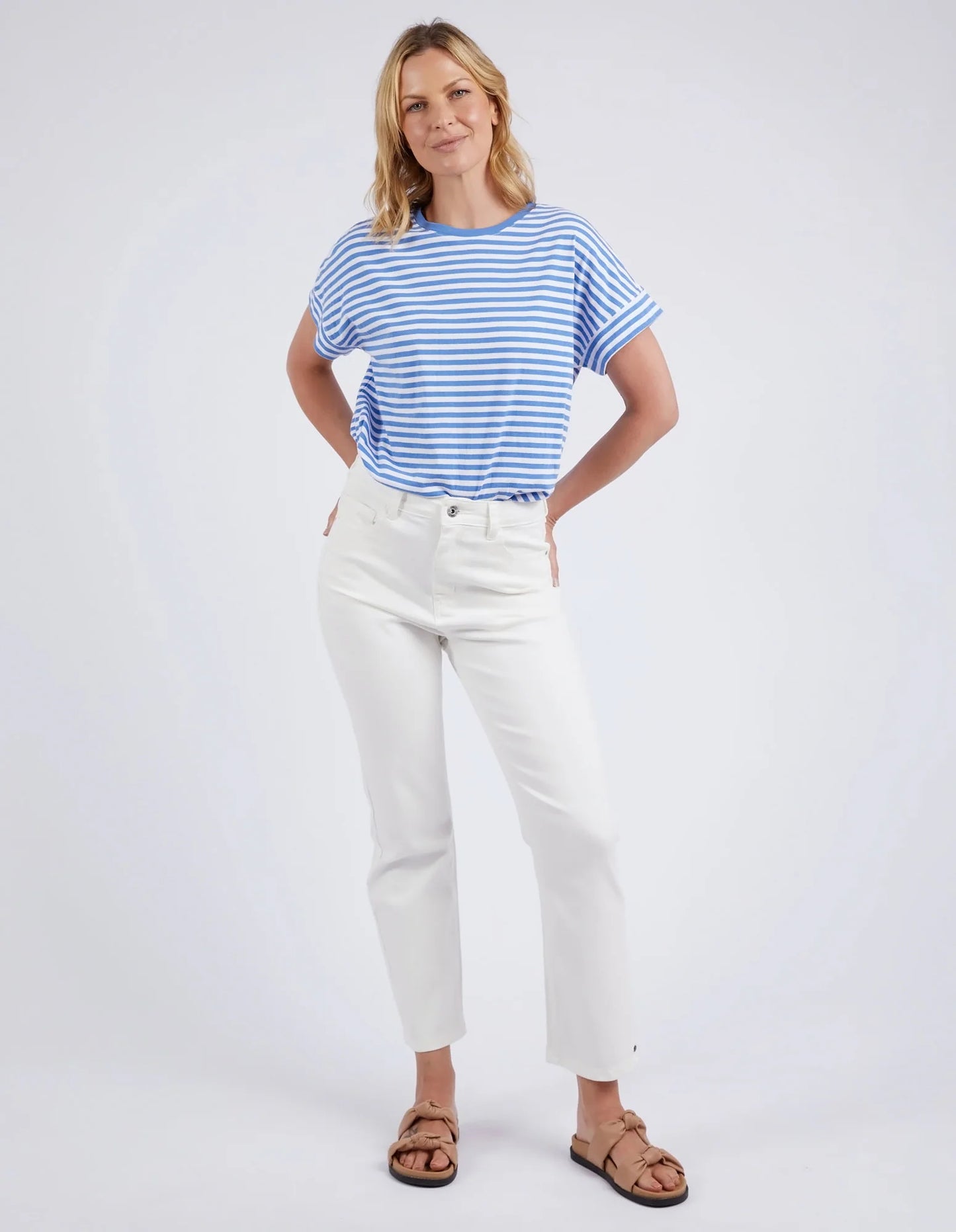 Ada Straight Leg- Vintage White