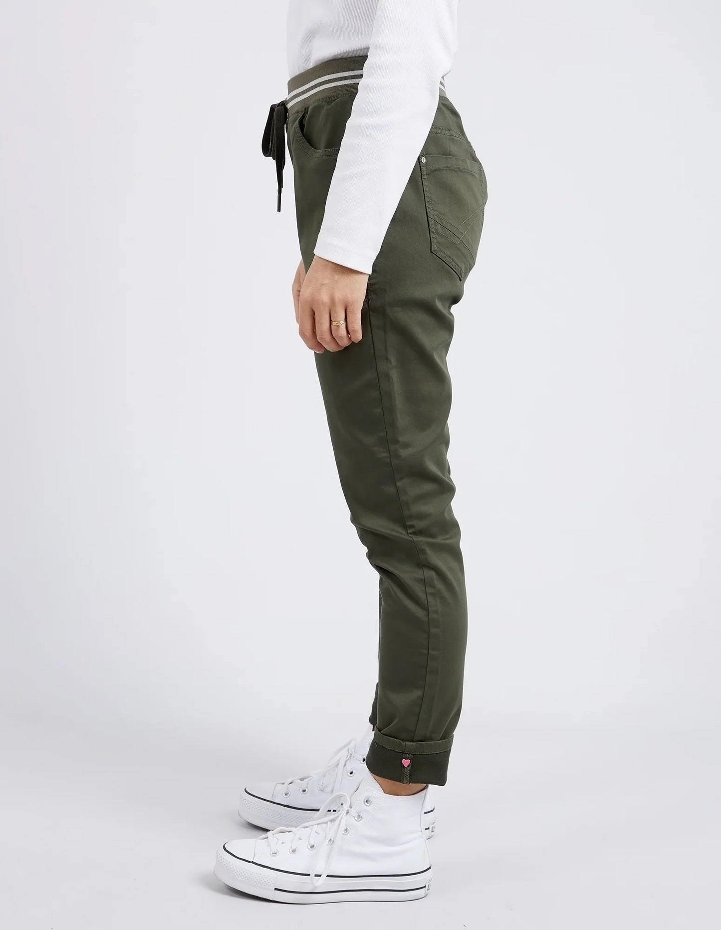 Margo Cargo Jogger - Four Leaf Clover