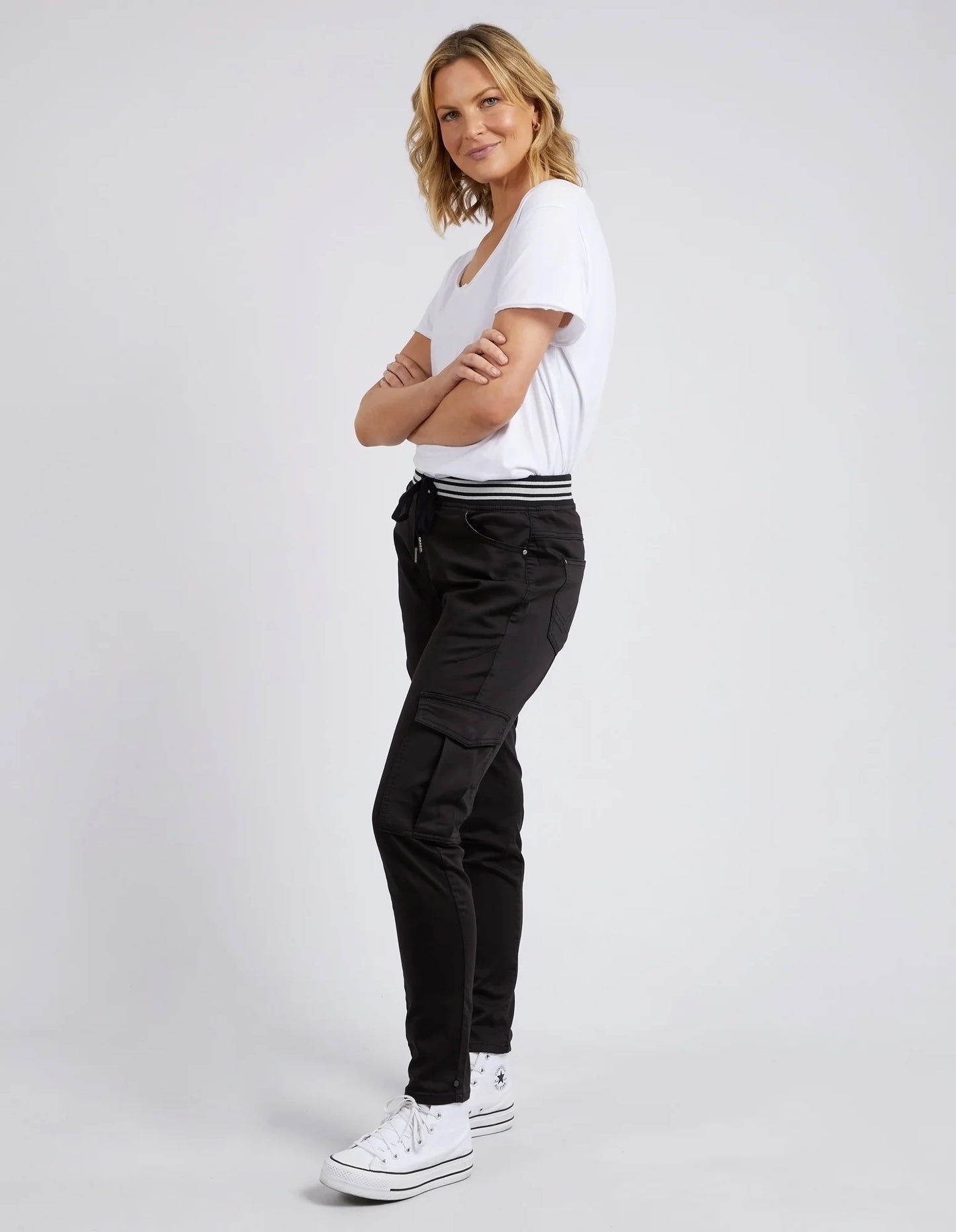 Margo Cargo Jogger - Black