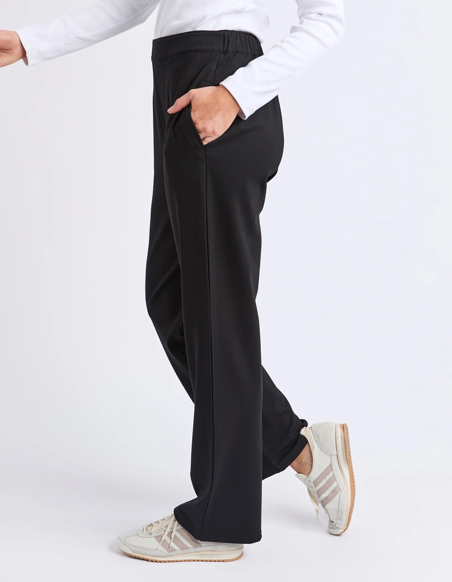 Lana Ponte Pant - Black