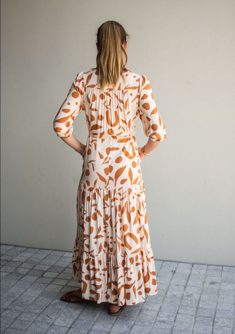 Chantelle Maxi Dress- Earth Tan