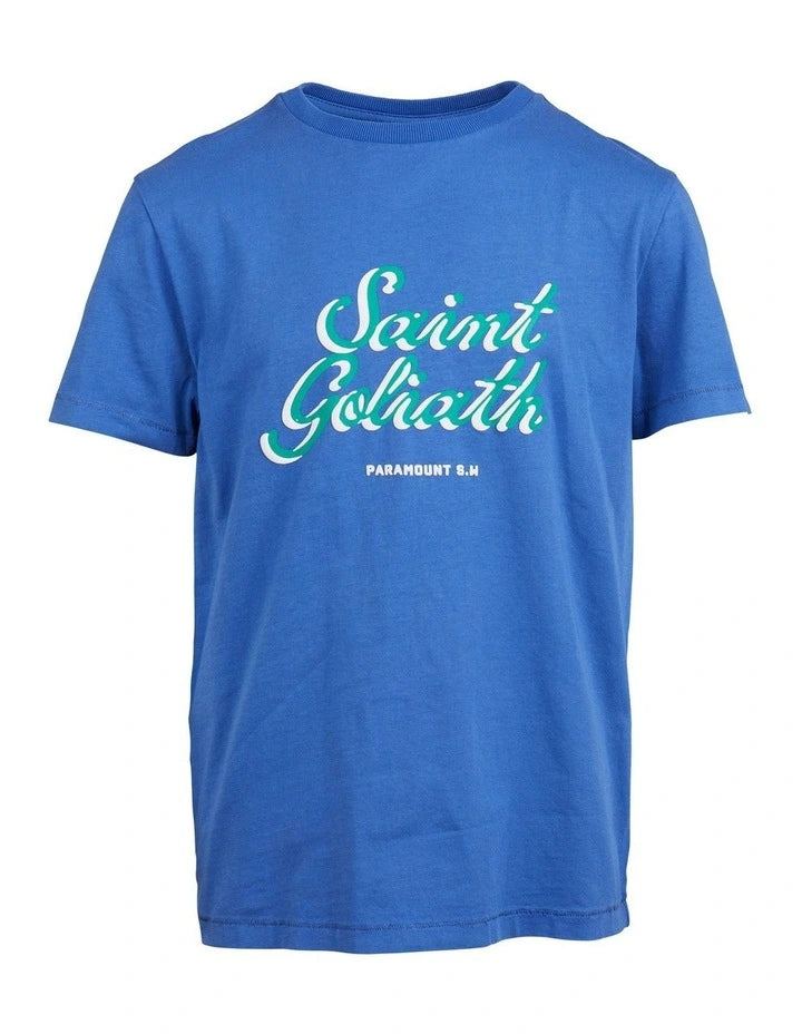St Goliath Boys Legend Tee - Cobalt