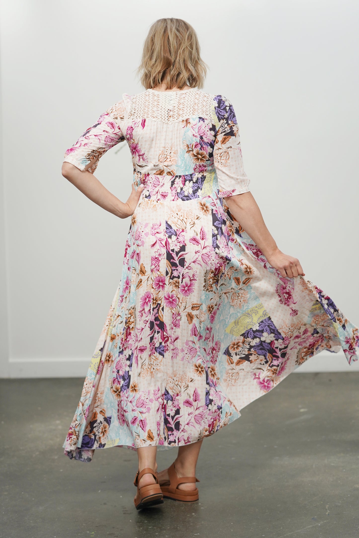 Adele Maxi Dress- Tropical