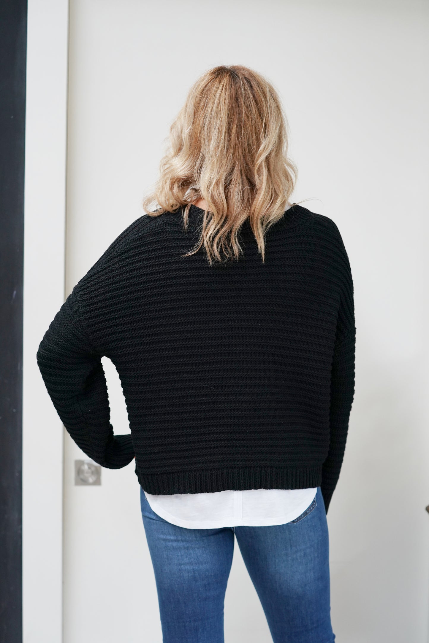 Classic Cardi- Black