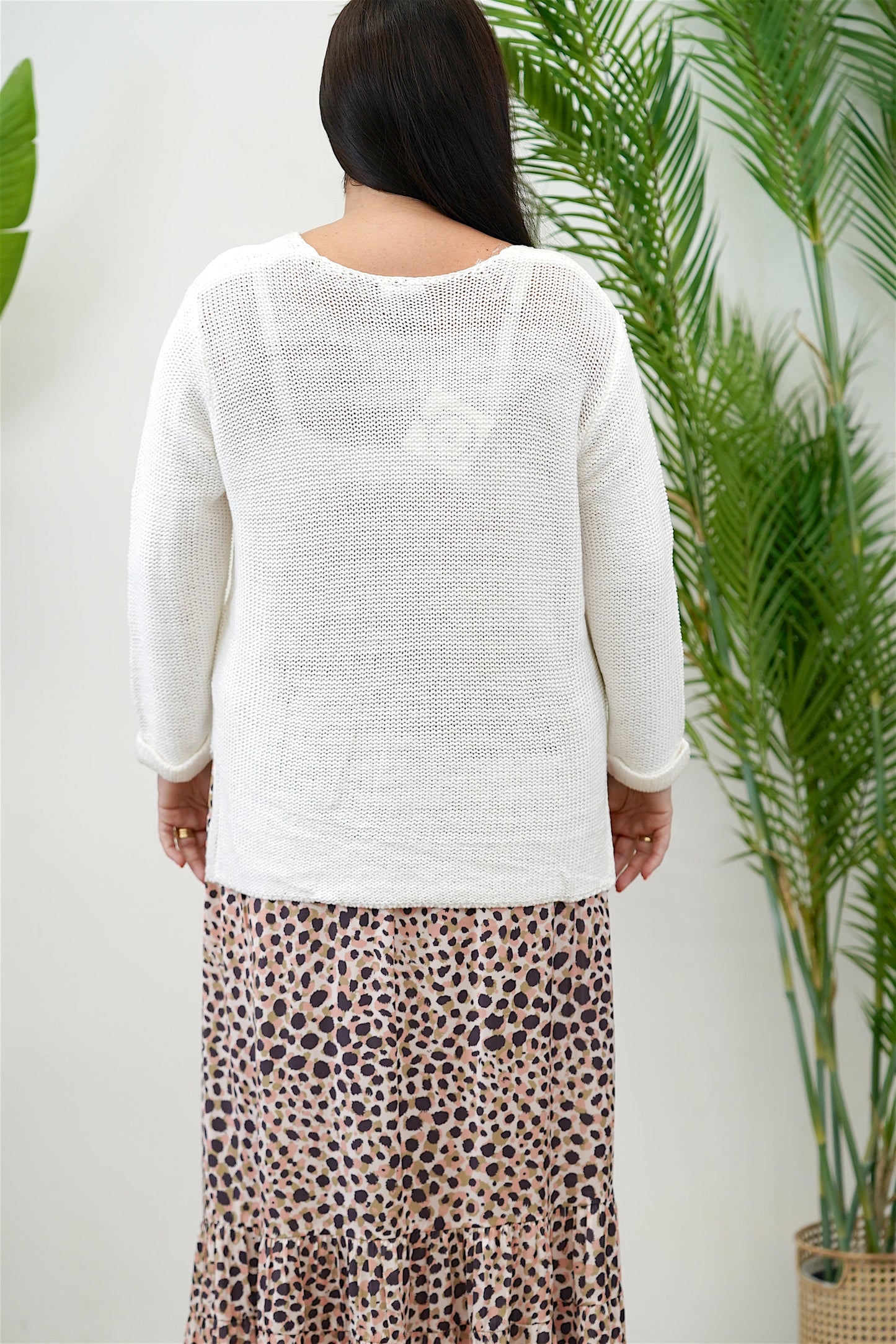 Cindy Knit - White