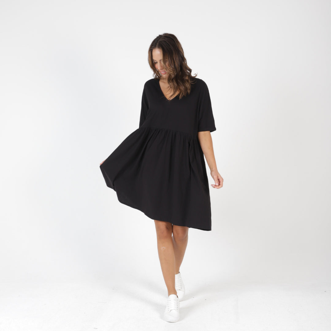 Portsea Dress- Black