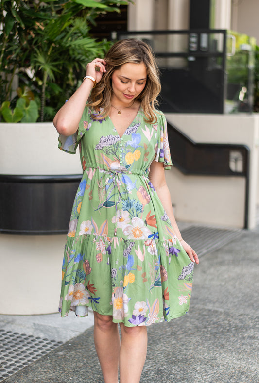 Green Nights Dress