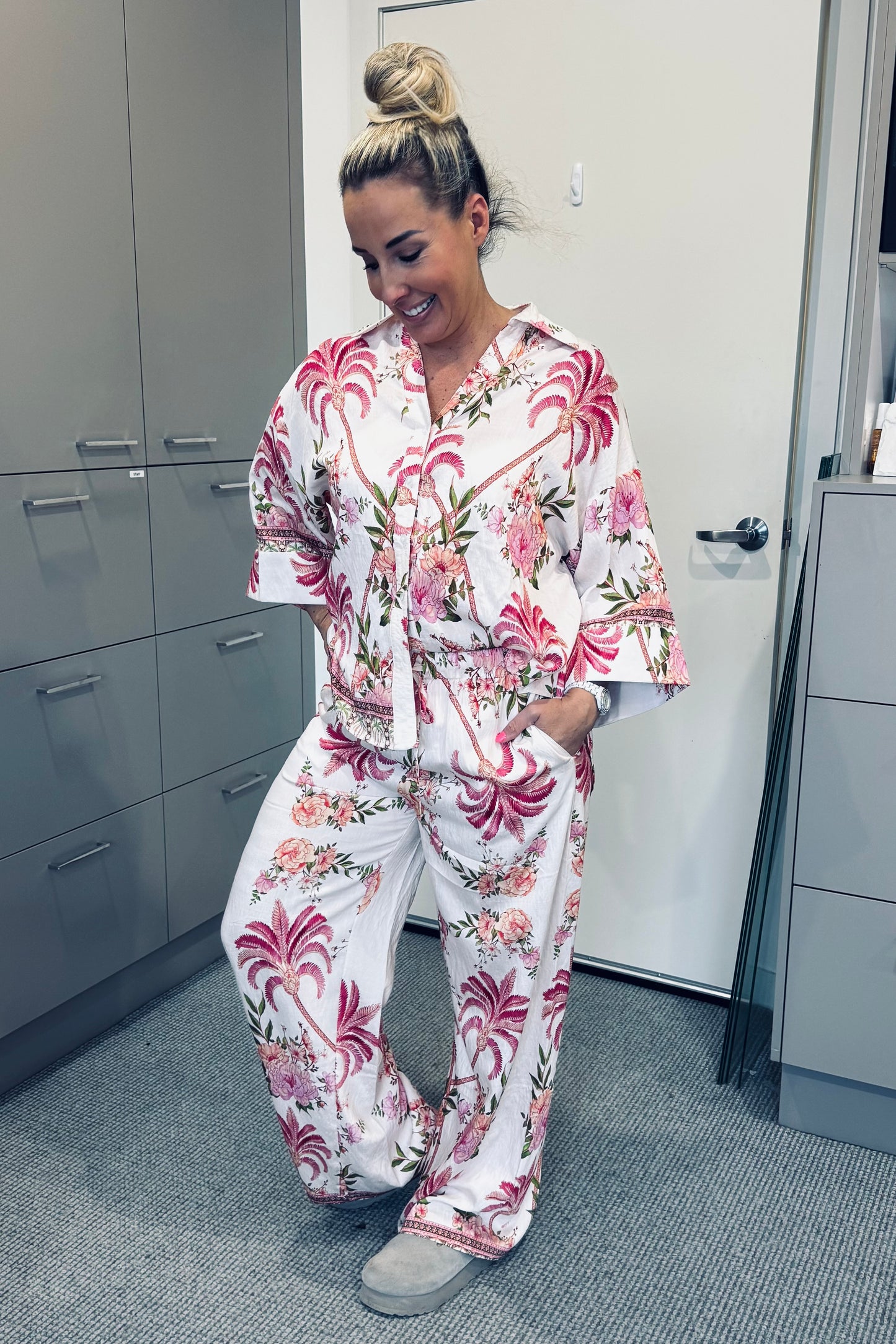 Tutti Palm Pant - White