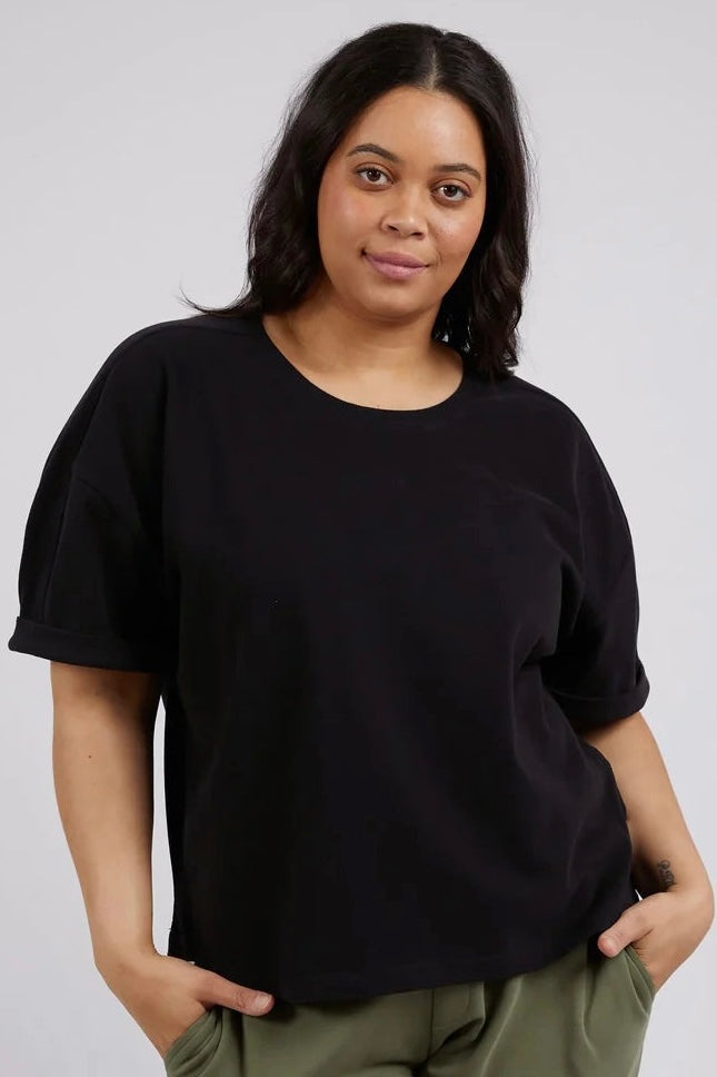 On The Go S/S Sweat - Black