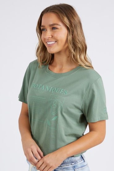 Botaniques Tee- Moss Green