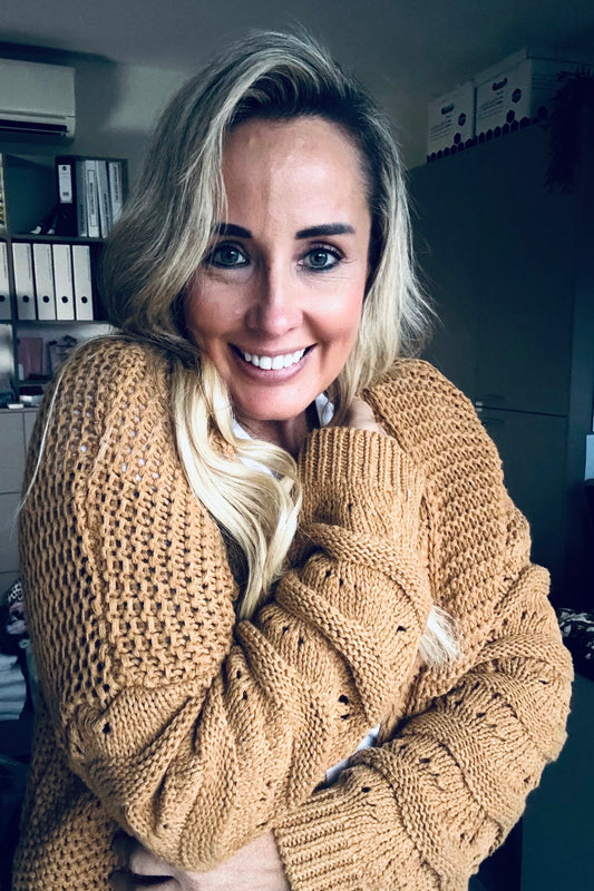 Mustard Wave Cardi