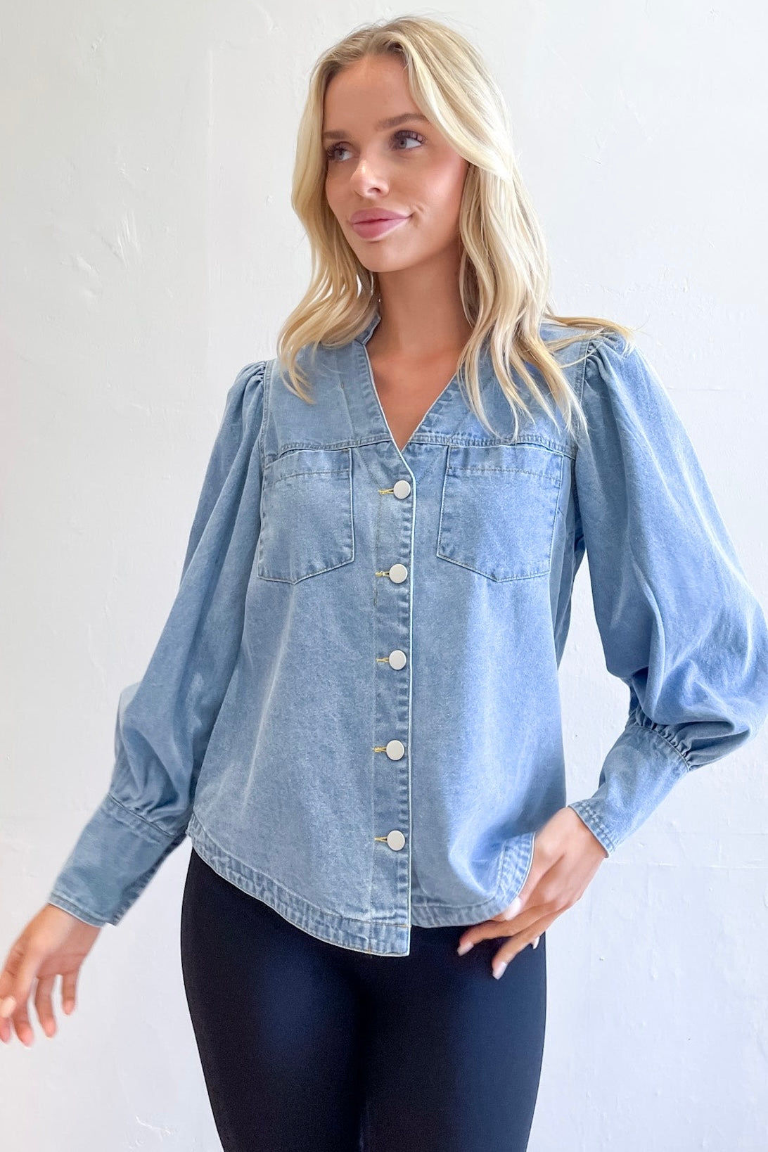 Frida Denim Shirt