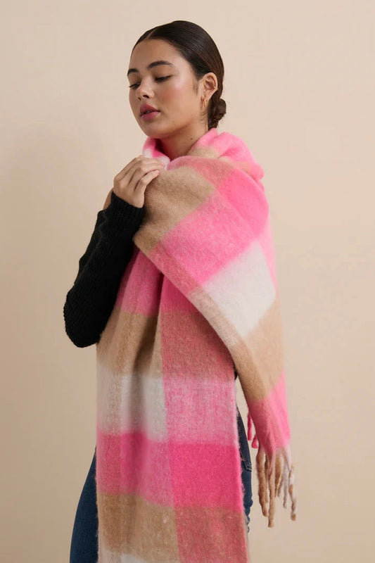 Pink Whisper Scarf