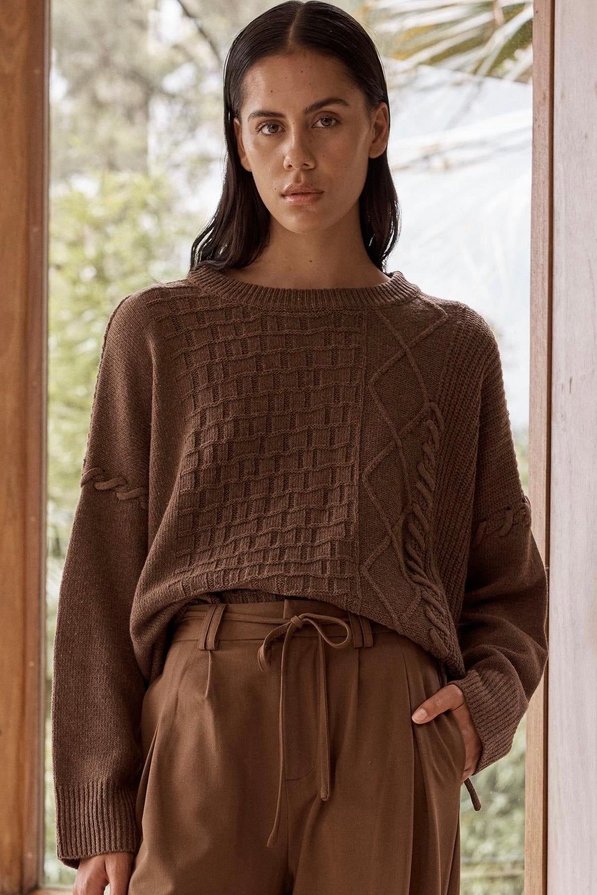 Ari Knit - Chocolate