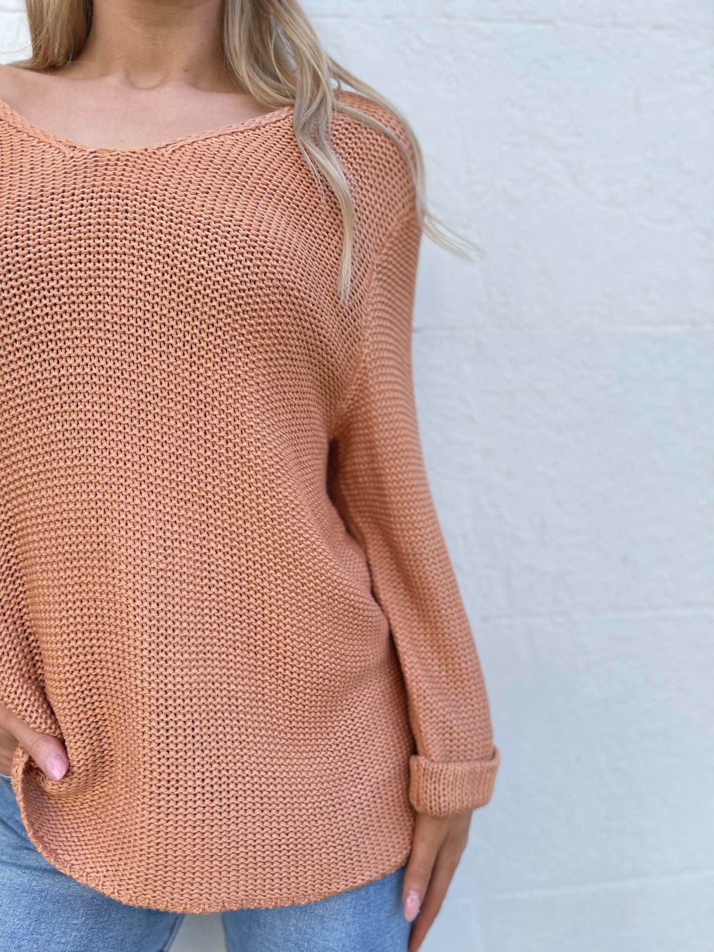 Cindy Knit - Tan
