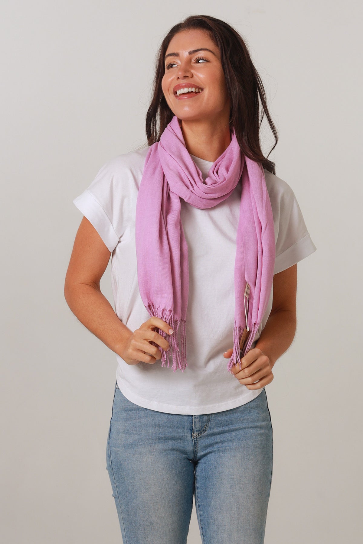 Plain Scarf - Mauve